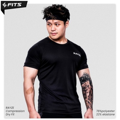 RAYZE Kaos Compression Baju Olahraga